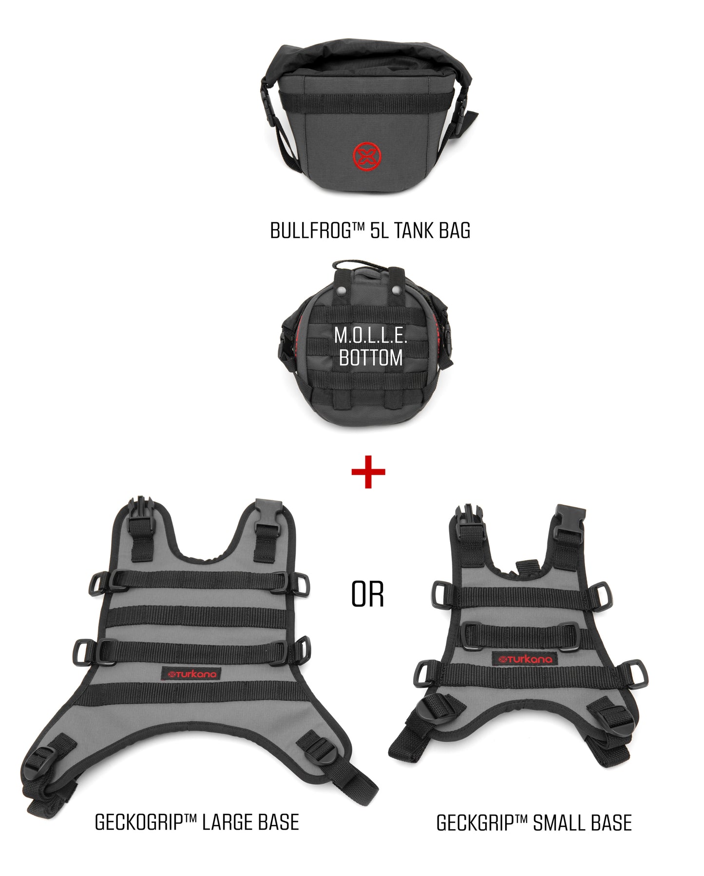 Turkana 5L M.O.L.L.E.  RollTop Tank Bag - Bullfrog™