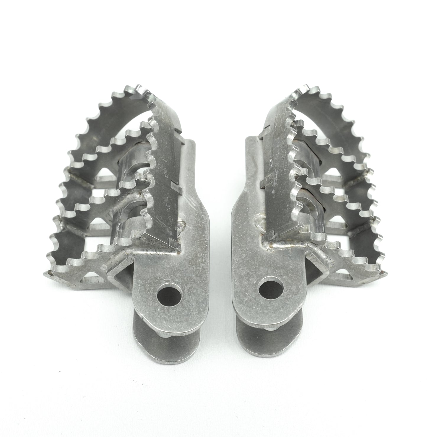 Wide Foot Pegs - Stainless Steel - Honda XR 650 L