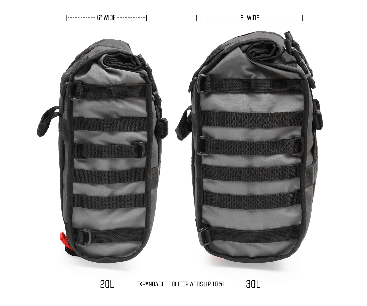 Turkana HippoHips Saddle Bags w/Liner (Single Bag)