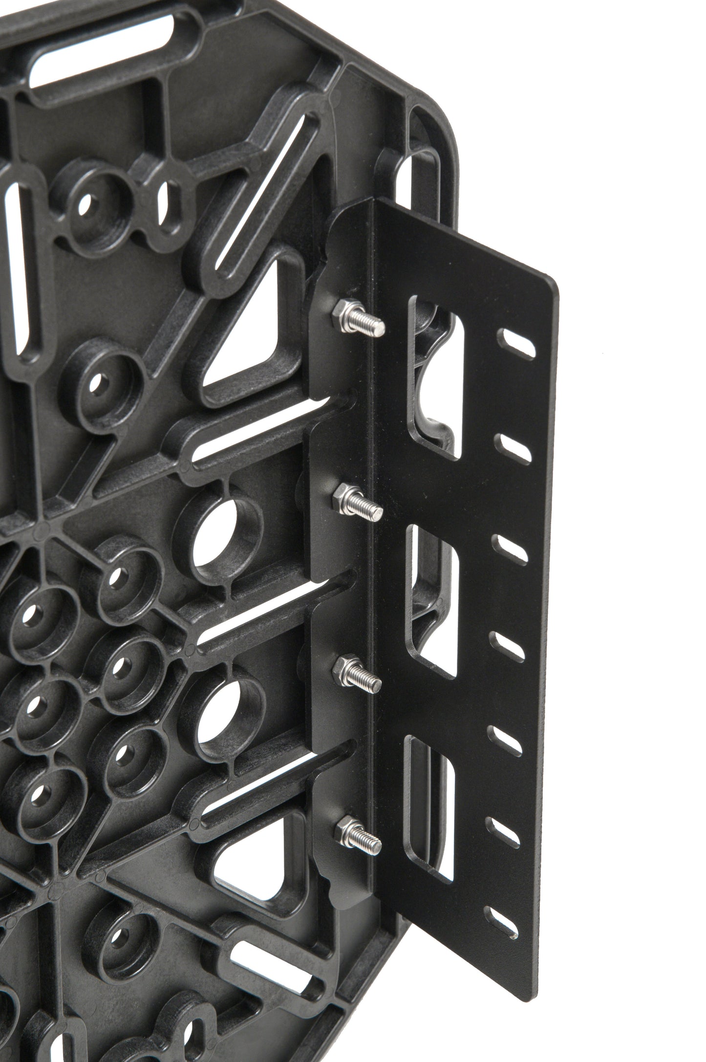 Turkana HippoHips™ Curved Rack Adaptor  - To mount plates on curved OEM racks (BMW, Ducati, etc.)