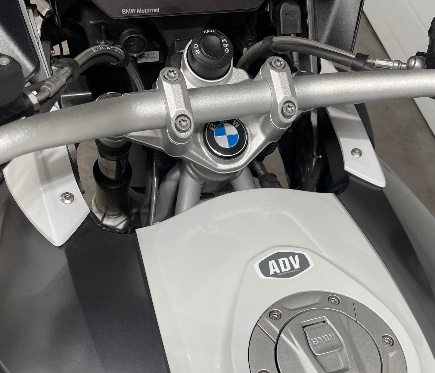Logo Decal - ADV Motorcycle Parts Sticker