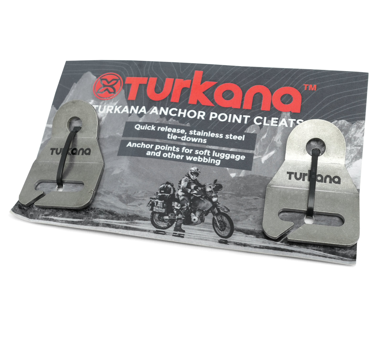 Turkana Strap Mounting Cleats (set of 2) - for Mad Mules +