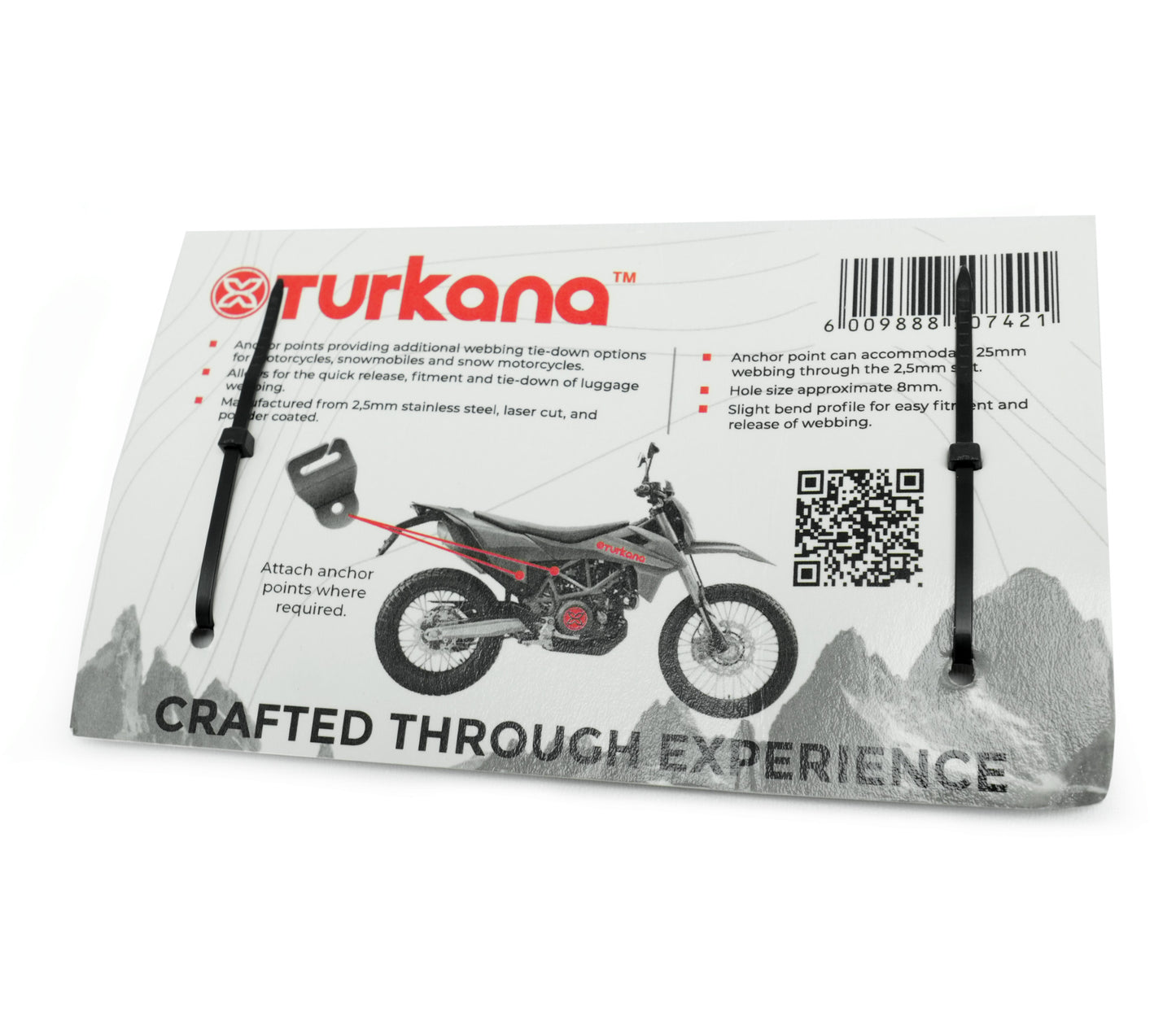 Turkana Strap Mounting Cleats (set of 2) - for Mad Mules +