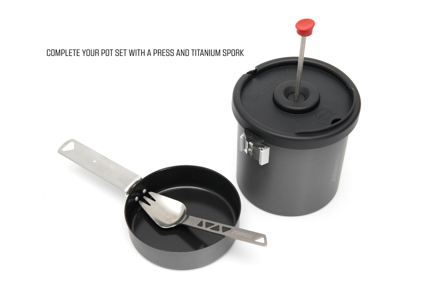 Primus Trek Pot 1.0 Litre Set (Ceramic Hard Anodized)