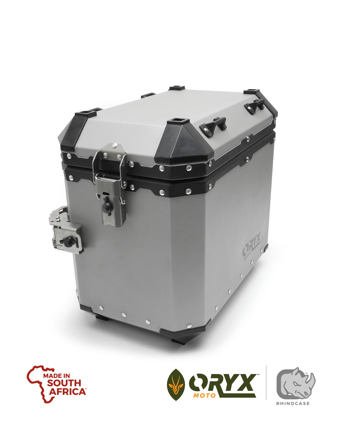 Aluminum Touring Luggage  - Rhino Case™ - 44L LEFT Hard Side Case Pannier