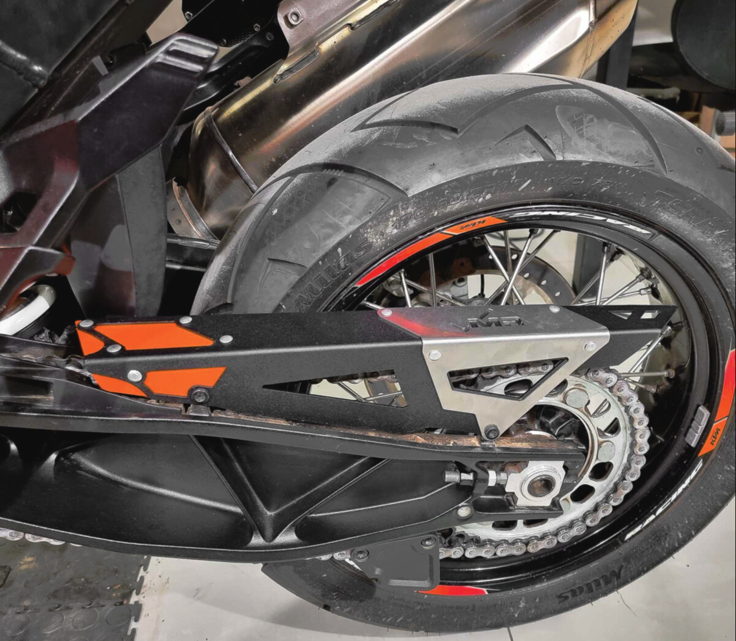 Chain Guard - Aluminum / SS - KTM 1290 2021+ Adventure R / S