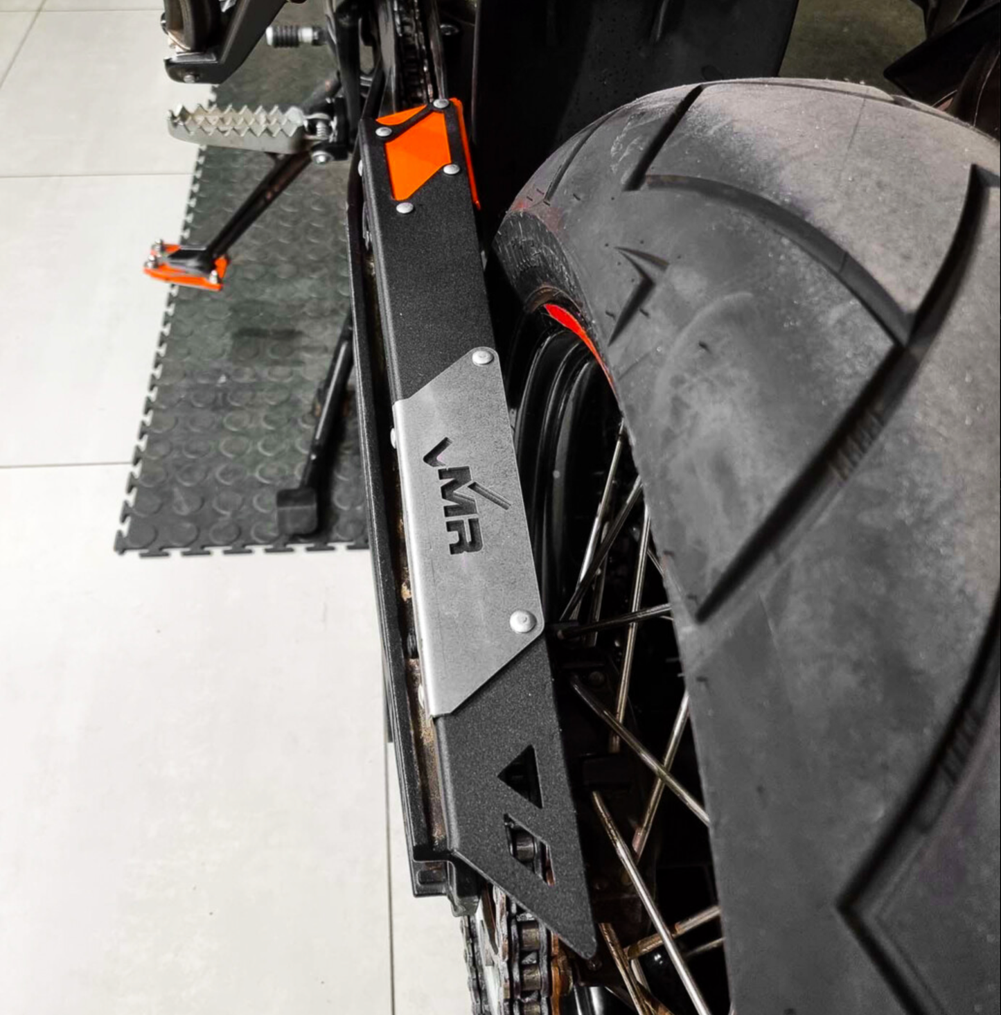 Chain Guard - Aluminum / SS - KTM 1290 2021+ Adventure R / S