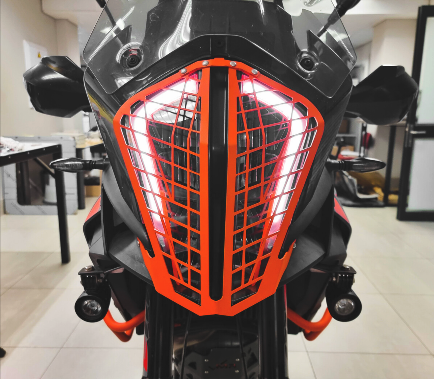 Head Light Guard - Aluminum - KTM 1290 2017-2020