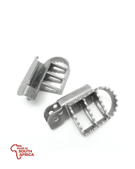 Wide Foot Pegs - Stainless Steel - KTM 690 Enduro (Pillion/Passenger)