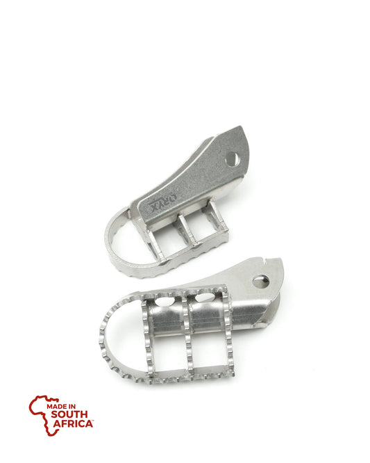 Wide Foot Pegs - Stainless Steel - Yamaha Tenere 700