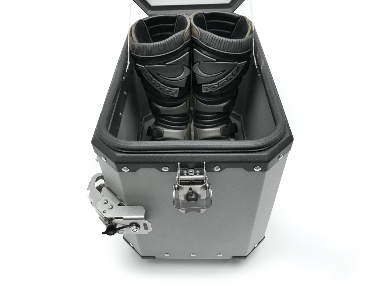 Aluminum Touring Luggage  - Rhino Case™ - 44L LEFT Hard Side Case Pannier