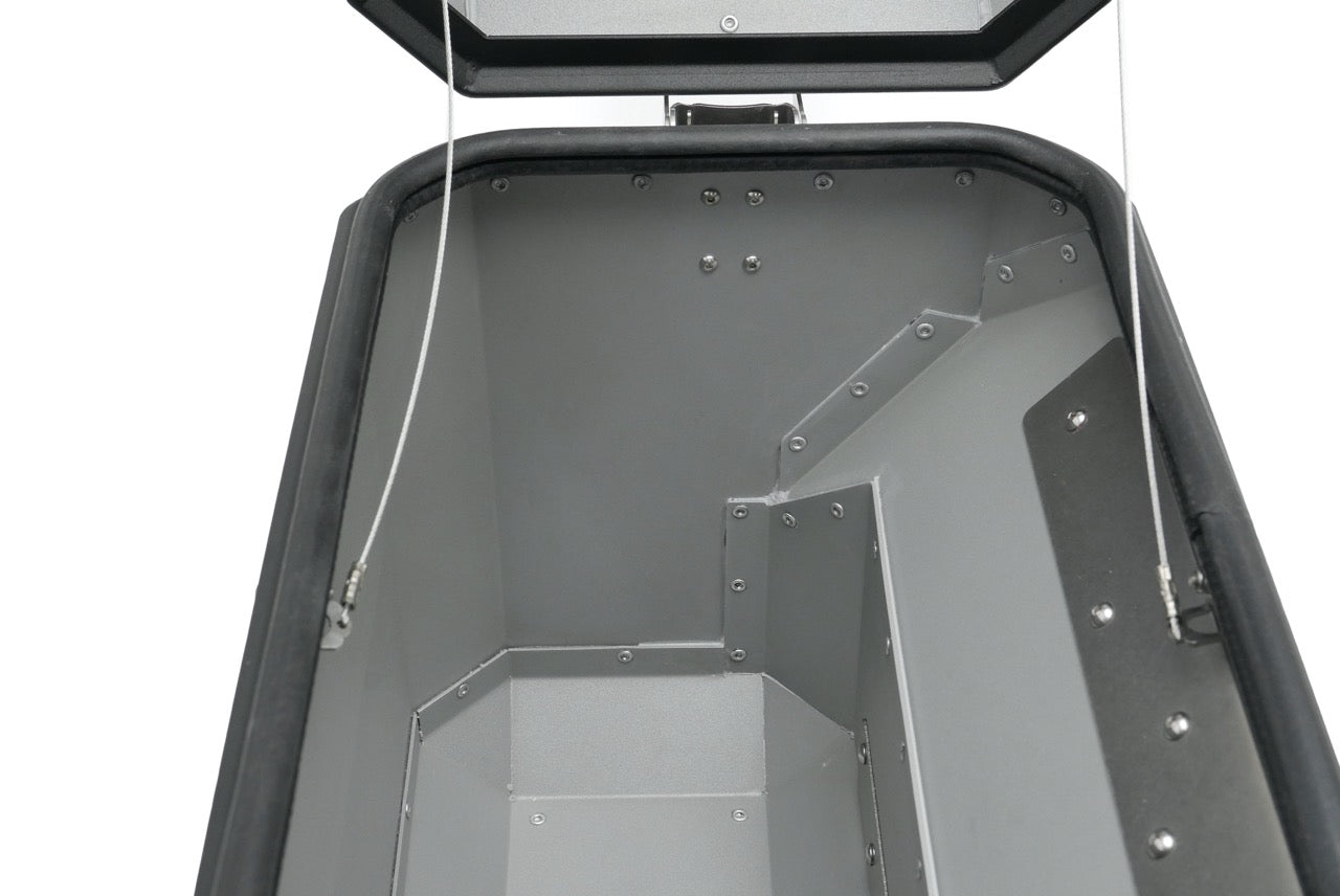 Aluminum Touring Luggage - Rhino Case™ - 38L RIGHT Hard Side Case Pannier