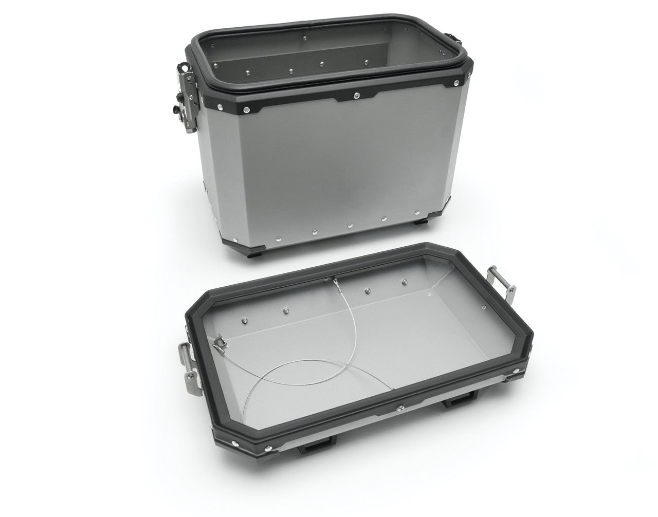 Aluminum Touring Luggage - Rhino Case™ - 38L RIGHT Hard Side Case Pannier