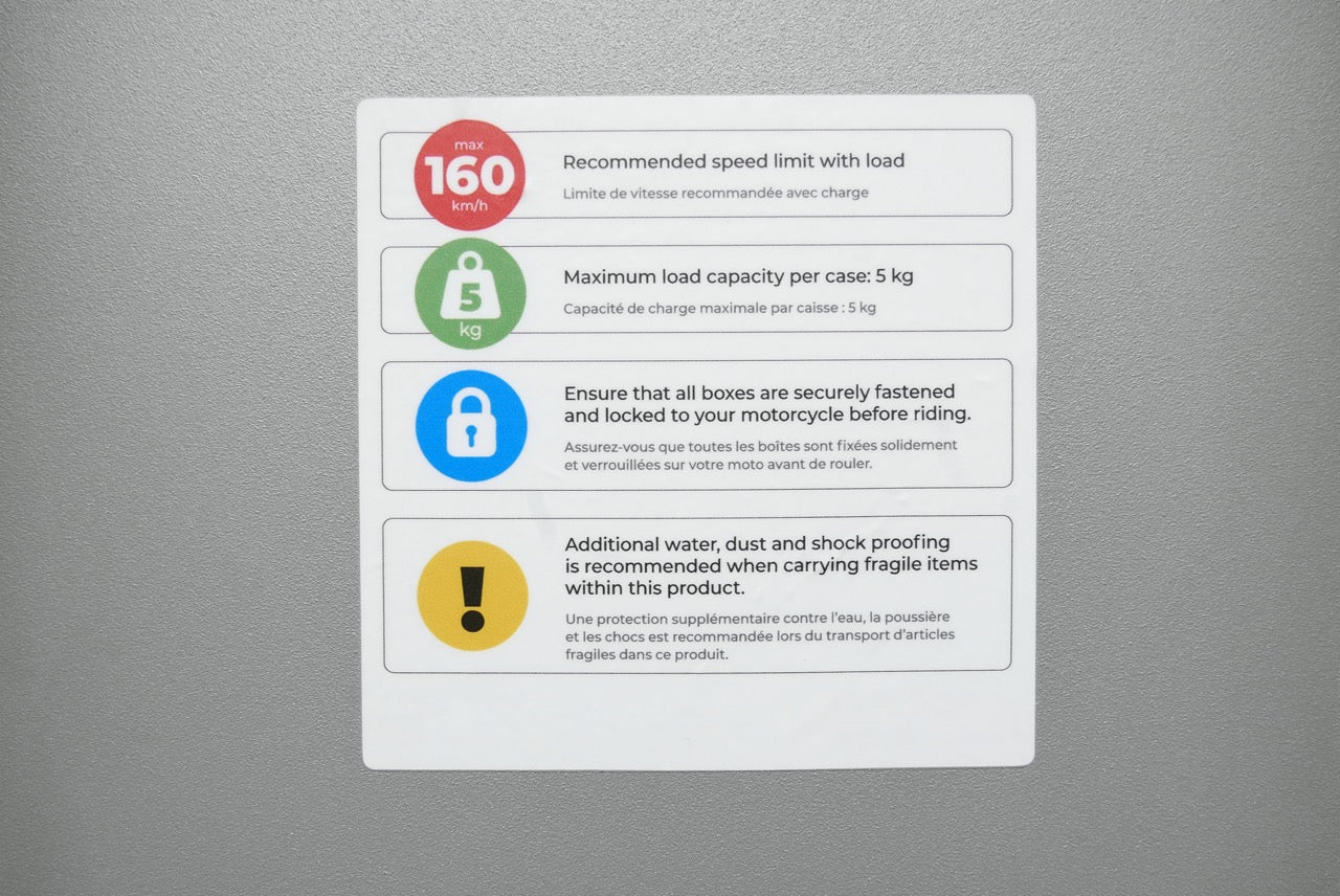 Aluminum Touring Luggage - Rhino Case™ - 32L Top Case