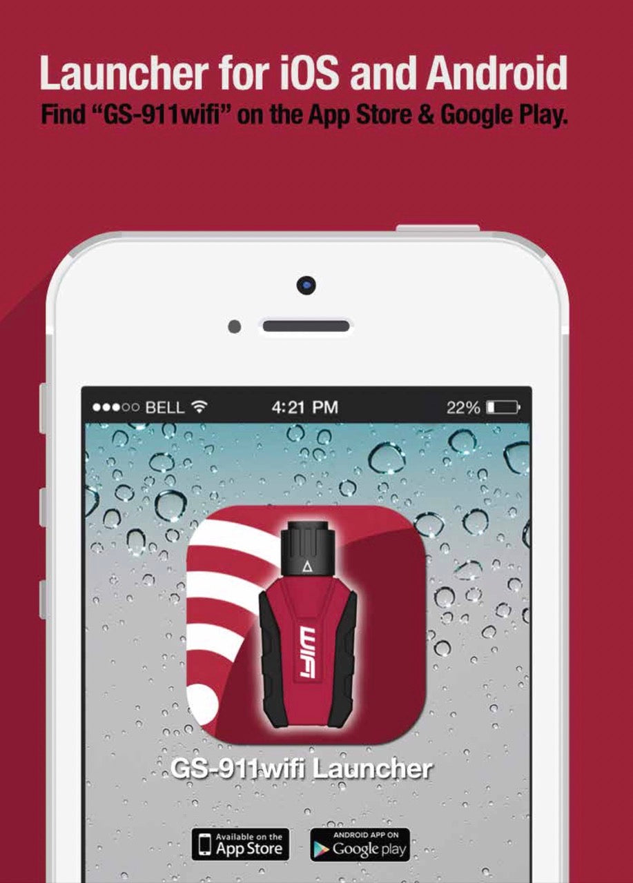 HEX GS-911 Diagnostic Tool for BMW Motorcycles - WiFi with OBD-II Connector (Enthusiast, Generation2)