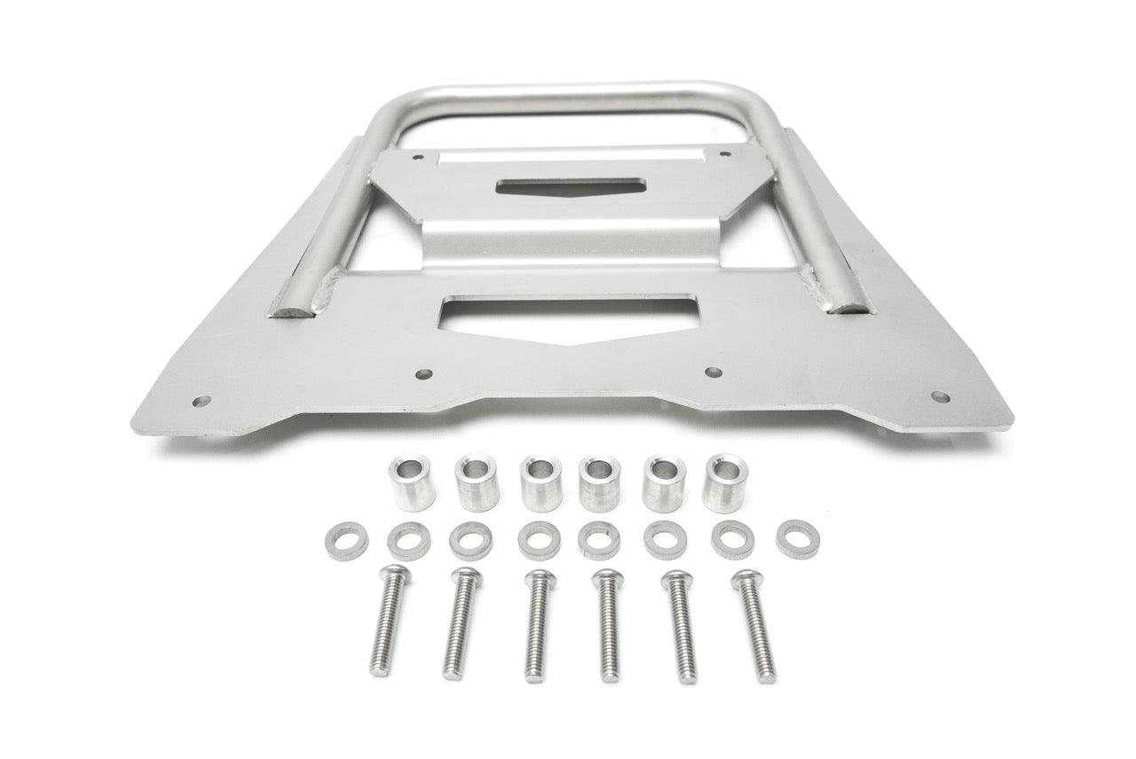 Top Case Mounting Plate (6 Holes) - Stainless Steel - BMW F850GS / F750GS / 2024+ F800GS