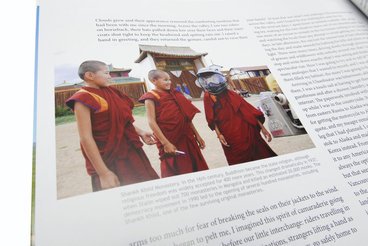 Paperback - The University of Gravel Roads - Global Lessons from a four-year motorcycle adventure