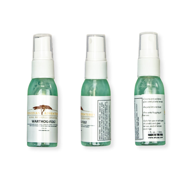 Warthog-Fog multi-use anti-fog spray and cleaner - 30 ml / 1 Oz