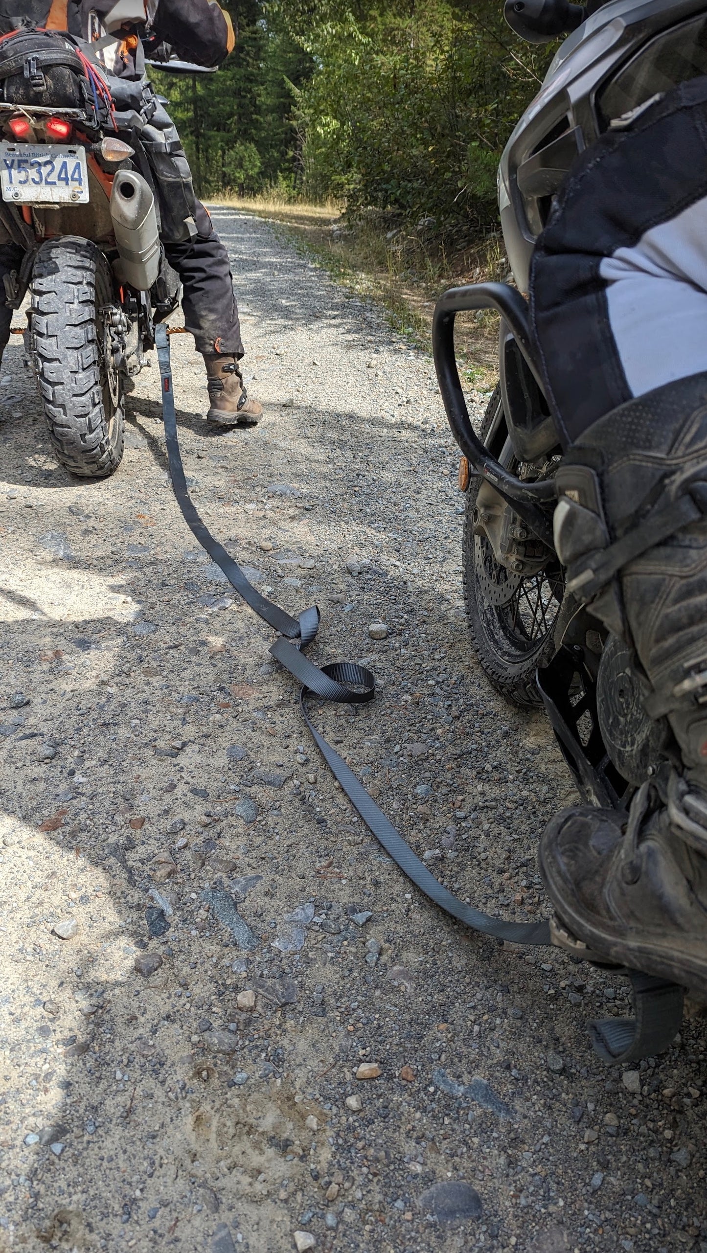 Turkana TowRantula™ - Lightweight ADV Motorcycle Tow Rope 14'