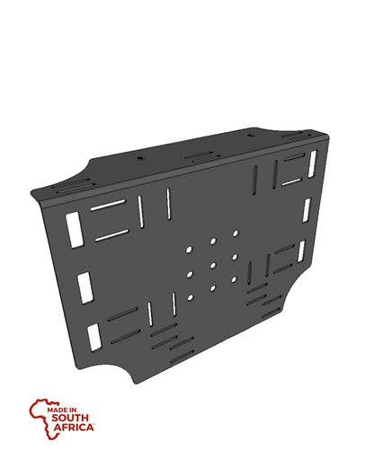 Turkana Carrier Plate -  Converts Curved Racks Into Flat Mounting Surface