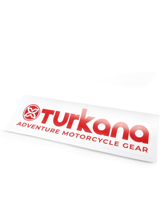 Logo Decal - Turkana - 6 Inch Long White