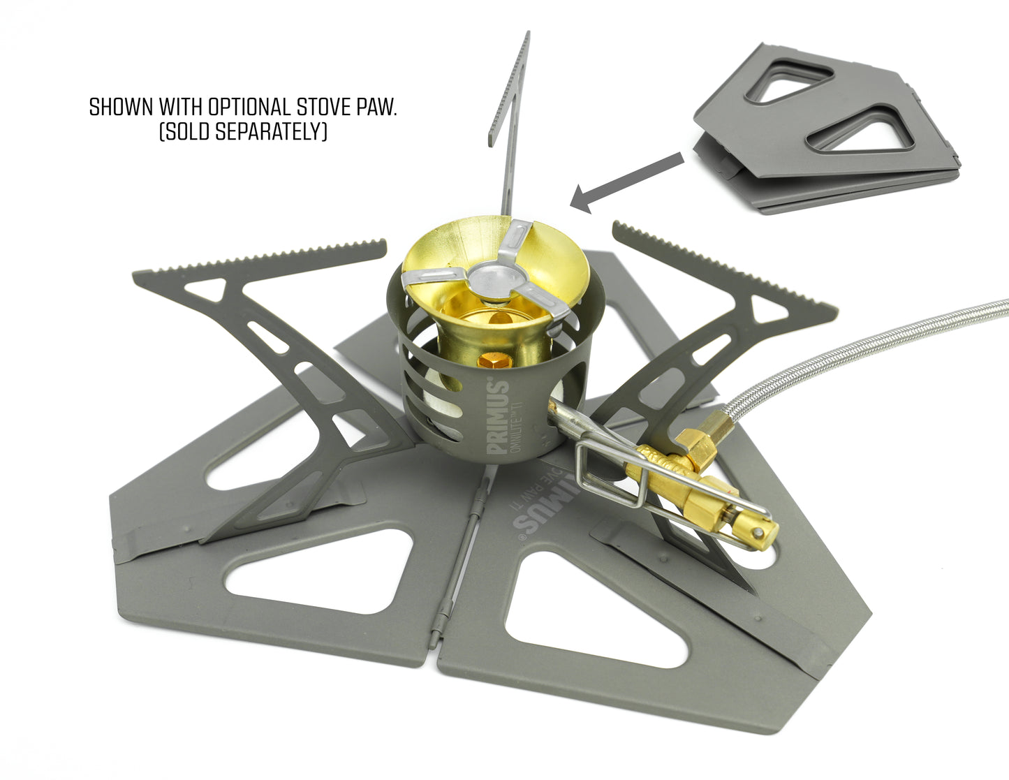 Primus OmniLite Ti w/ 0.35L Fuel Bottle / Pouch Kit - Titanium Stove