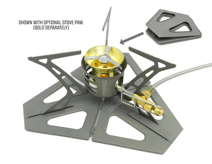 Primus OmniLite Ti w/ 0.35L Fuel Bottle / Pouch Kit - Titanium Stove