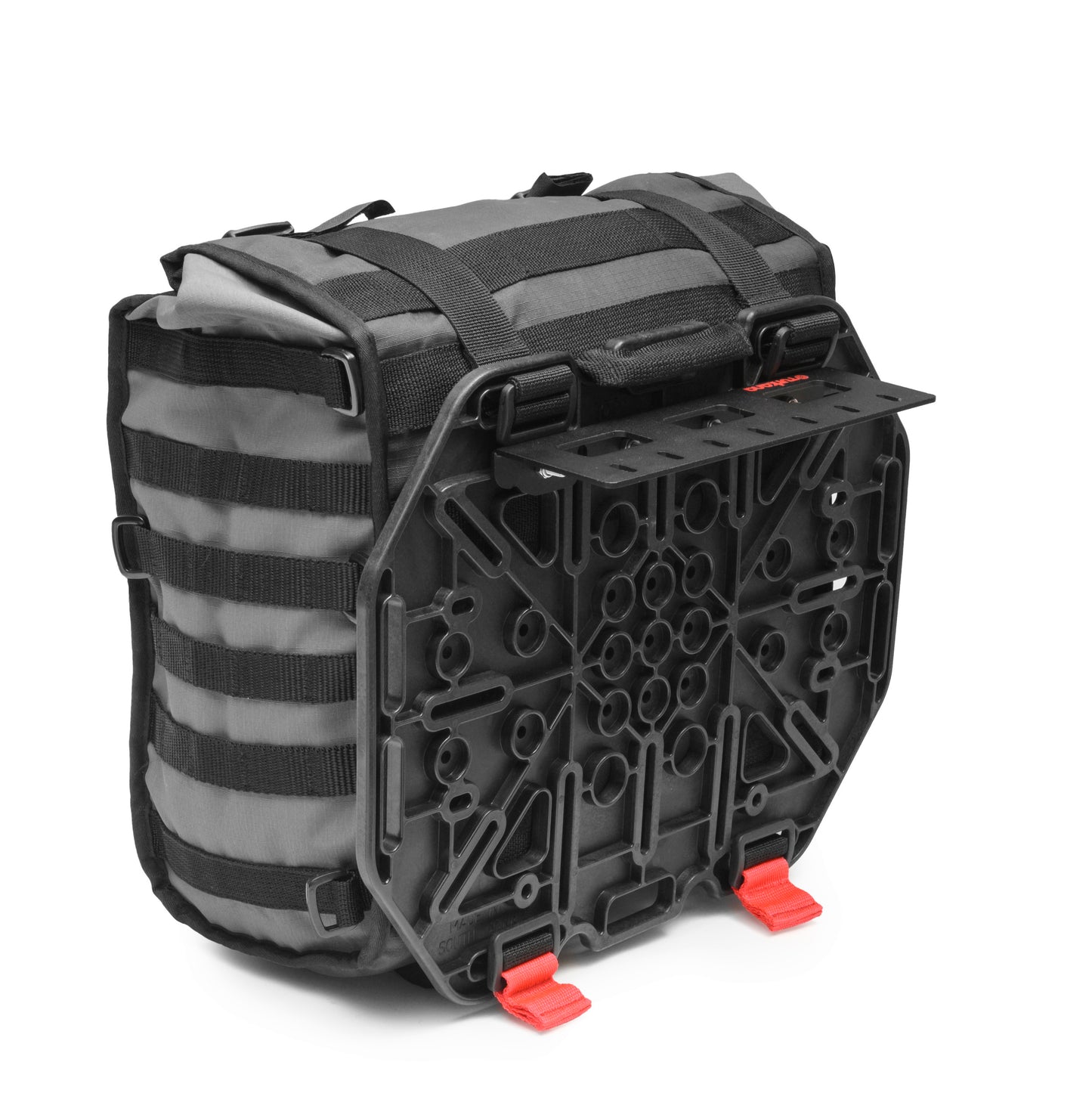 Turkana HippoHips™ Curved Rack Adaptor  - To mount plates on curved OEM racks (BMW, Ducati, etc.)