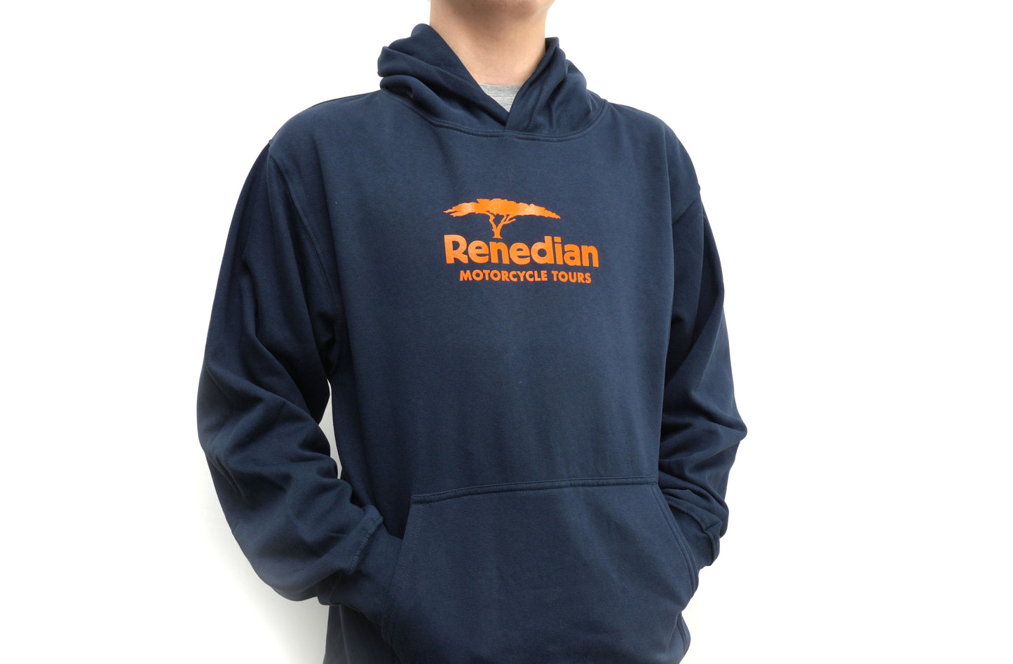 Hoodie Sweater - Blue with Renedian Logo