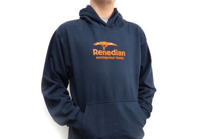 Hoodie Sweater - Blue with Renedian Logo