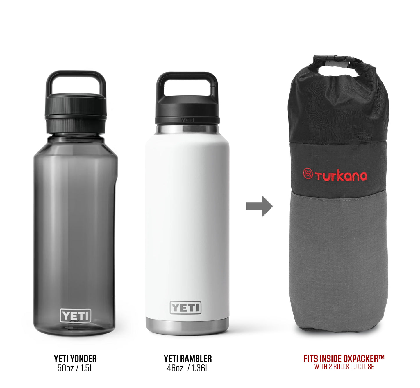 Turkana 1.8L ADV Bottle Bag - OxPacker™