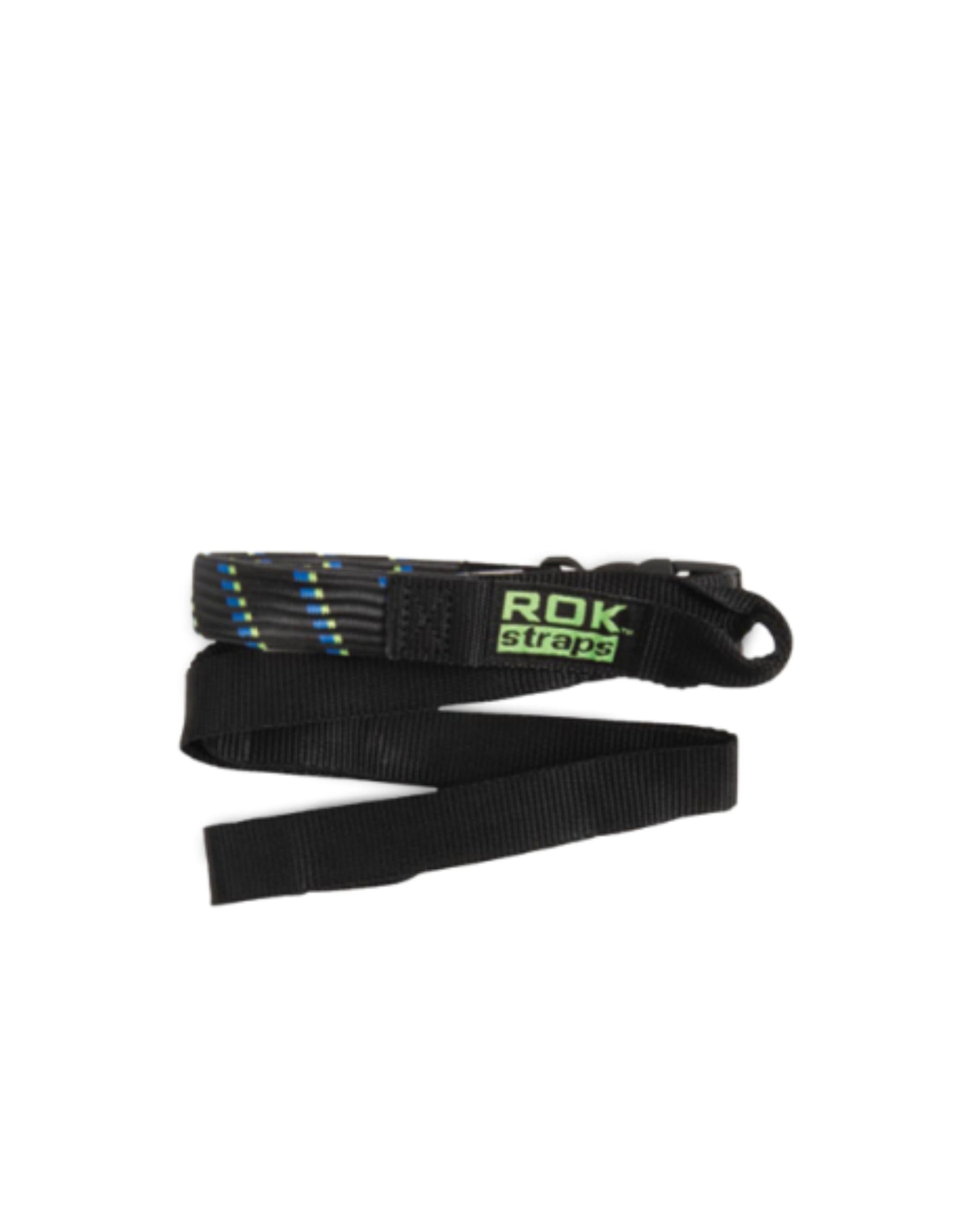 ROK Straps Adjustable Commuter Reflective Strap 28 x 3/8 inch Black