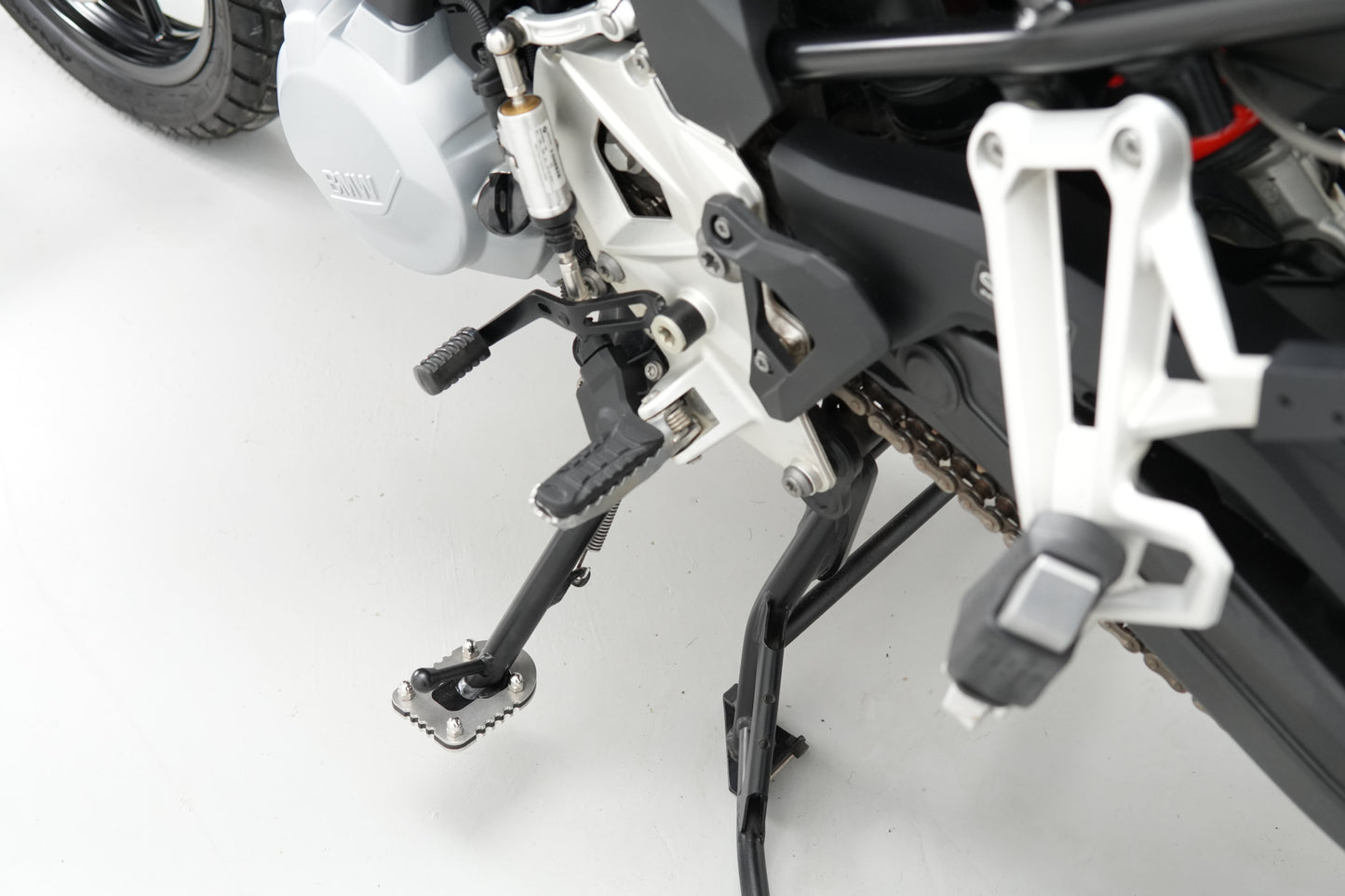 Side Stand Extension - Stainless Steel - BMW F850GS & ADV / F750GS / 2024 F800GS