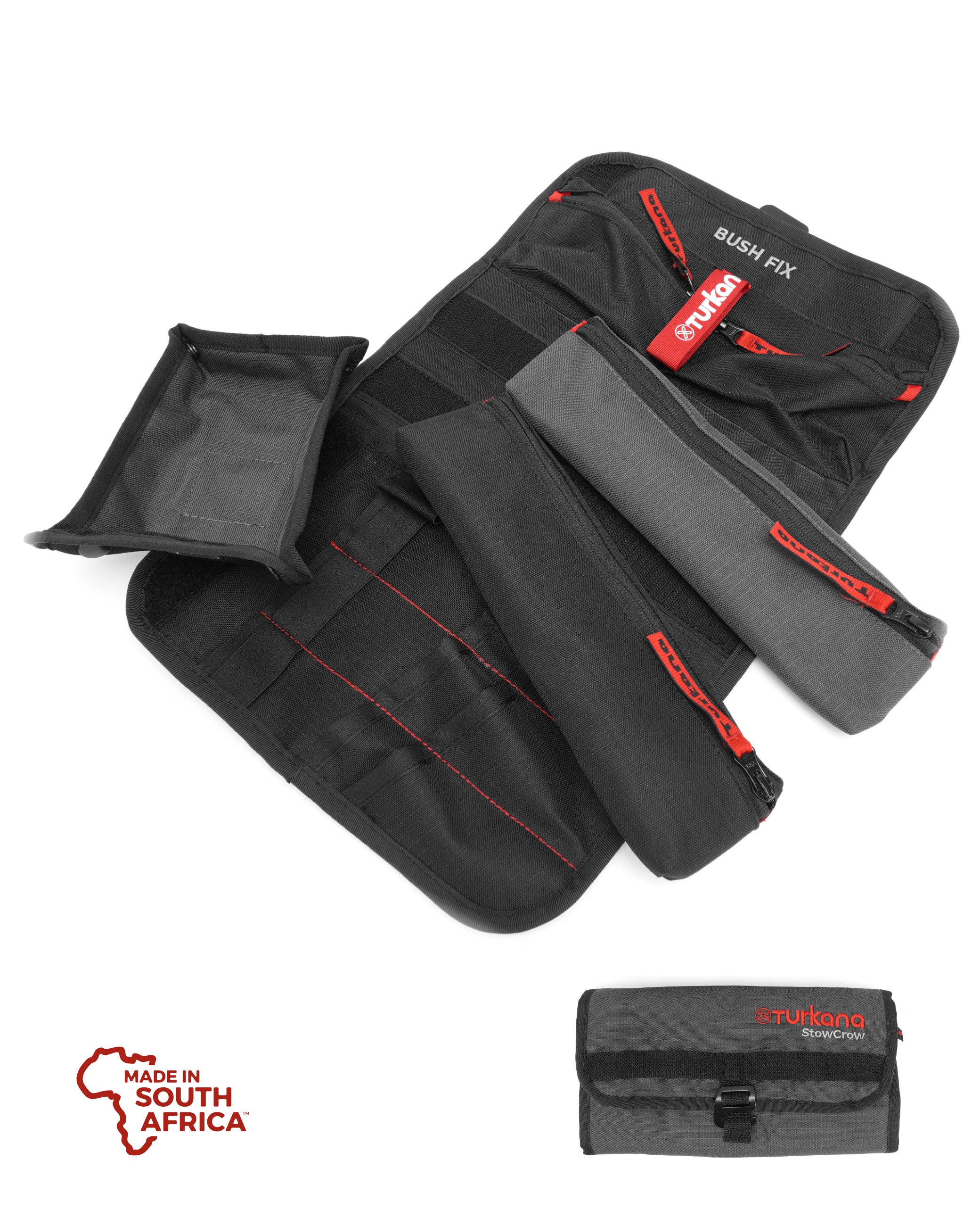 Turkana StowCrow™ BushFix™ Tool Roll – ADV Motorcycle Parts (Canada)