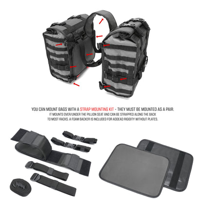Turkana HippoHips Saddle Bags w/Liner (Single Bag)