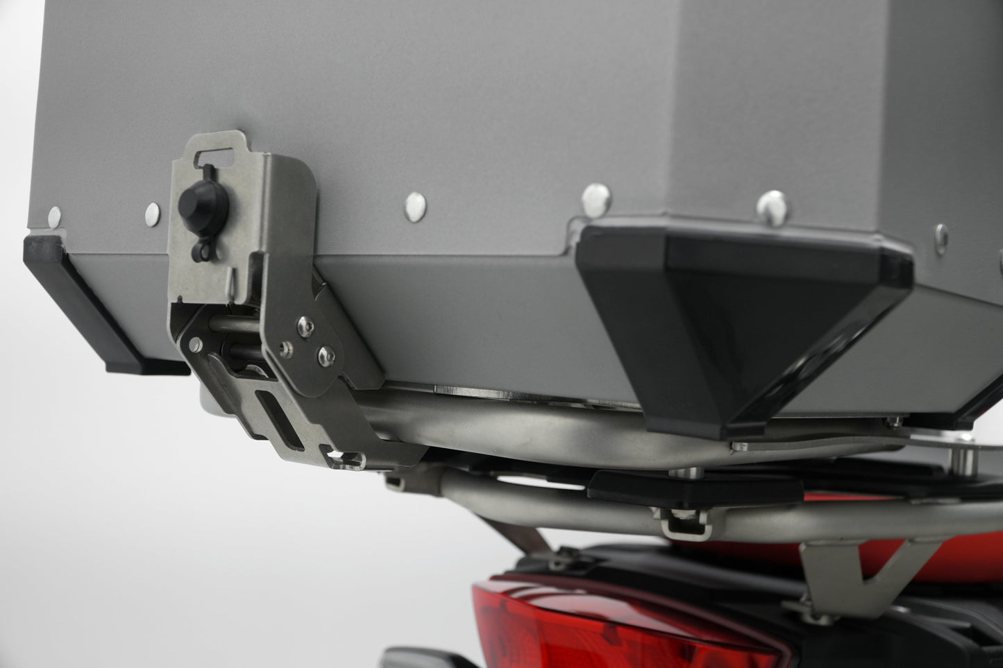 Top Case Mounting Plate (6 Holes) - Stainless Steel - BMW F850GS / F750GS / 2024+ F800GS
