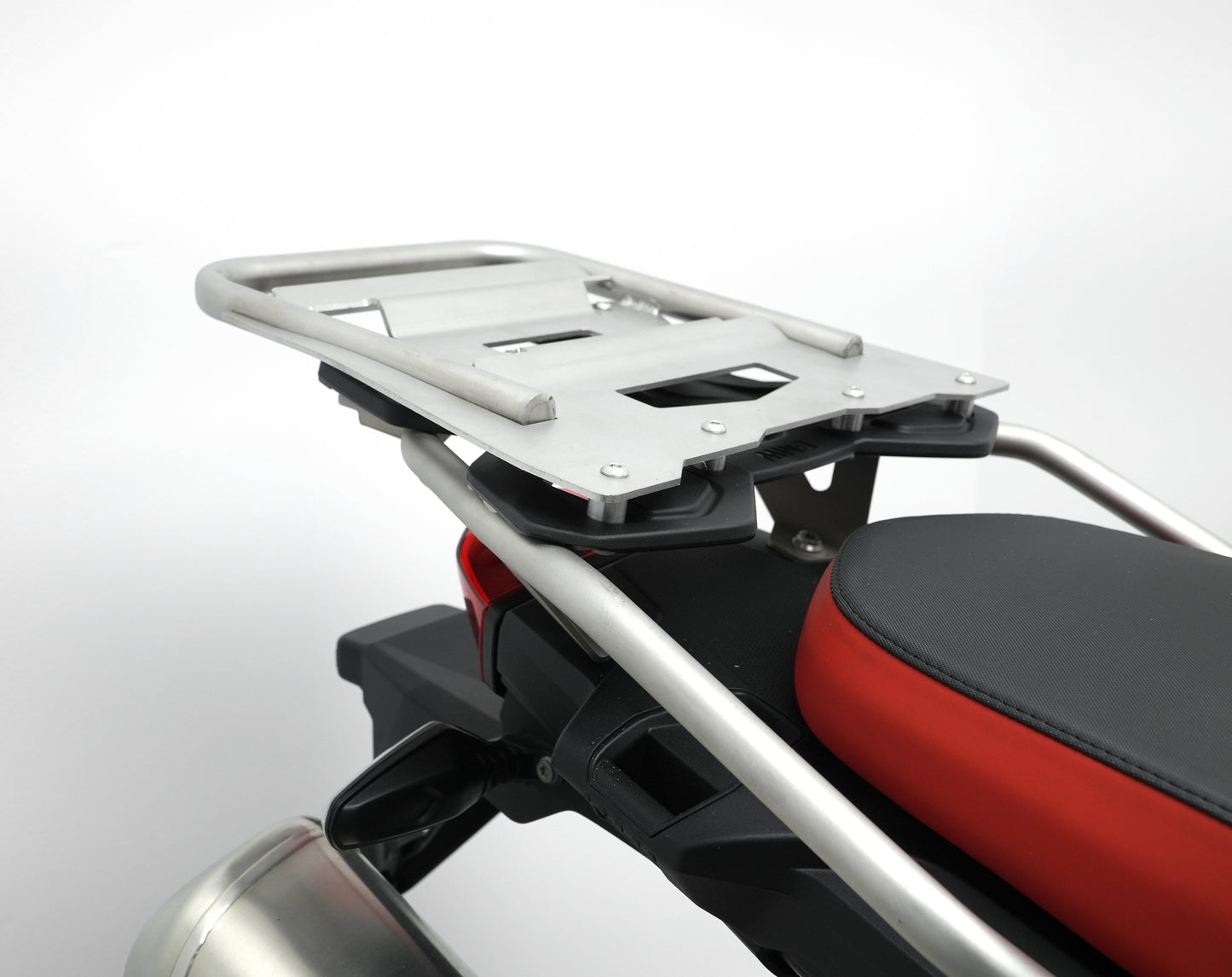 Top Case Mounting Plate (6 Holes) - Stainless Steel - BMW F850GS / F750GS / 2024+ F800GS