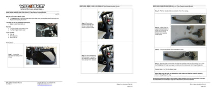Short Levers by Wild-At-Heart - BMW 1200GS/A Water-Cooled & 1250GS/A