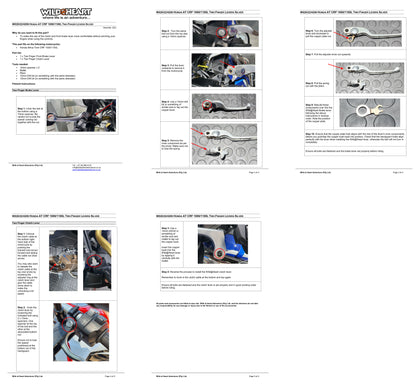Short Levers by Wild-At-Heart - Honda Africa Twin CRF1100 2020+