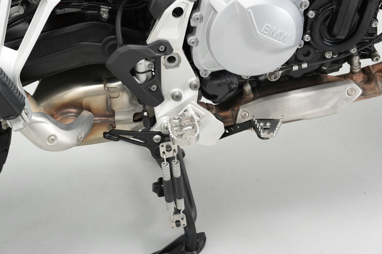 Wide Foot Pegs - Stainless Steel - BMW F850GS & ADV / F750/800GS