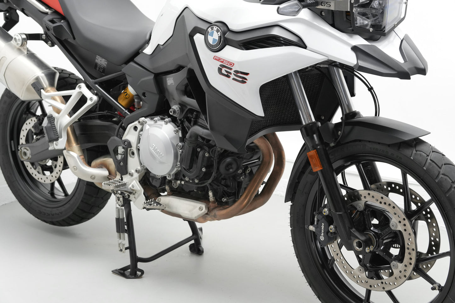 Wide Foot Pegs - Stainless Steel - BMW F850GS & ADV / F750/800GS