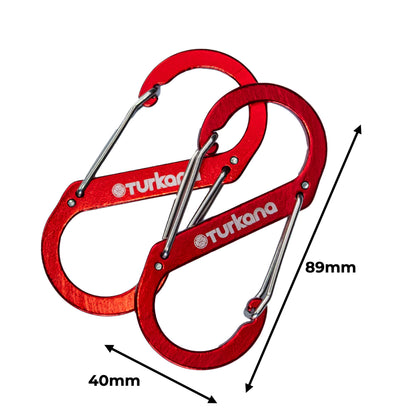 Turkana Two-Timer™ - S-Carabiner Pair