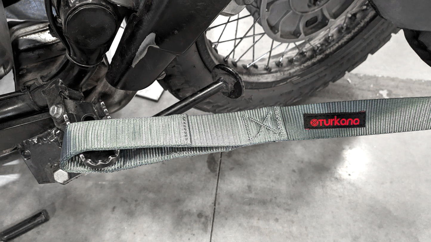 Turkana TowRantula™ - Lightweight ADV Motorcycle Tow Rope 14'