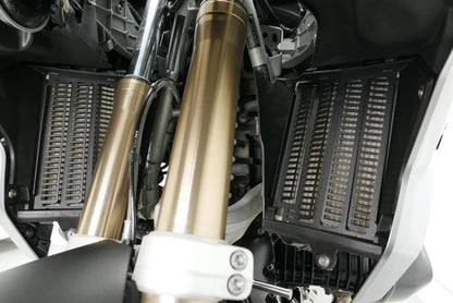 Radiator Guard - Aluminum - BMW R1250GS & ADV / R1200GS & ADV, 2013-ON (WATER COOLED)