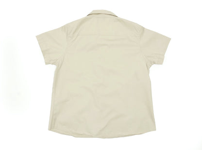 Dirt Road™ - Men’s Short Sleeve Shirt / Button with Renedian Logo (Beige)