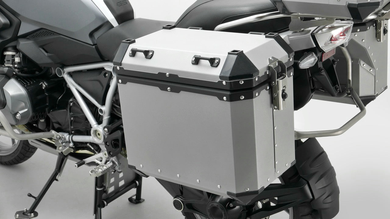 Turkana Rugged Rhino Aluminum Adventure Motorcycle Touring Panniers ADV Motorcycle Parts Canada