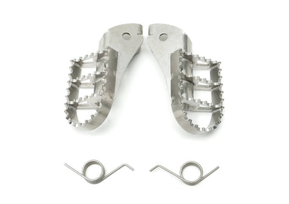 Wide Foot Pegs - Stainless Steel - BMW F850GS & ADV / F750GS